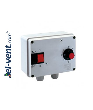 Transformer 6 step fan speed controller RVS/R PLUS for reverible models, ordered separately